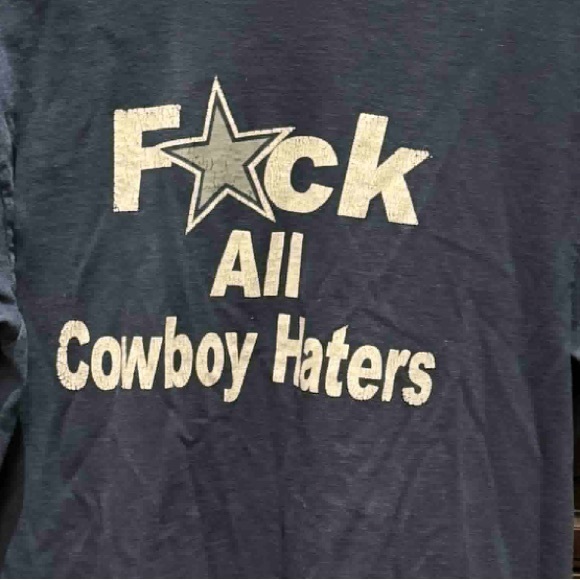 Dallas cowboys Delta Pro Weight Navy T-Shirt LARGE - Picture 4 of 6